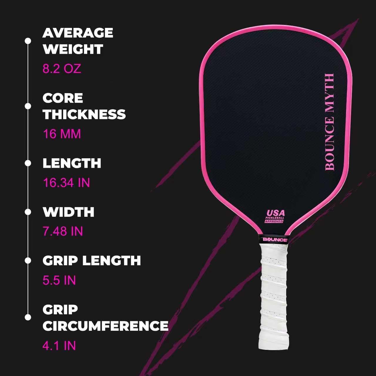 BOUNCEMYTH Pickleball Paddle